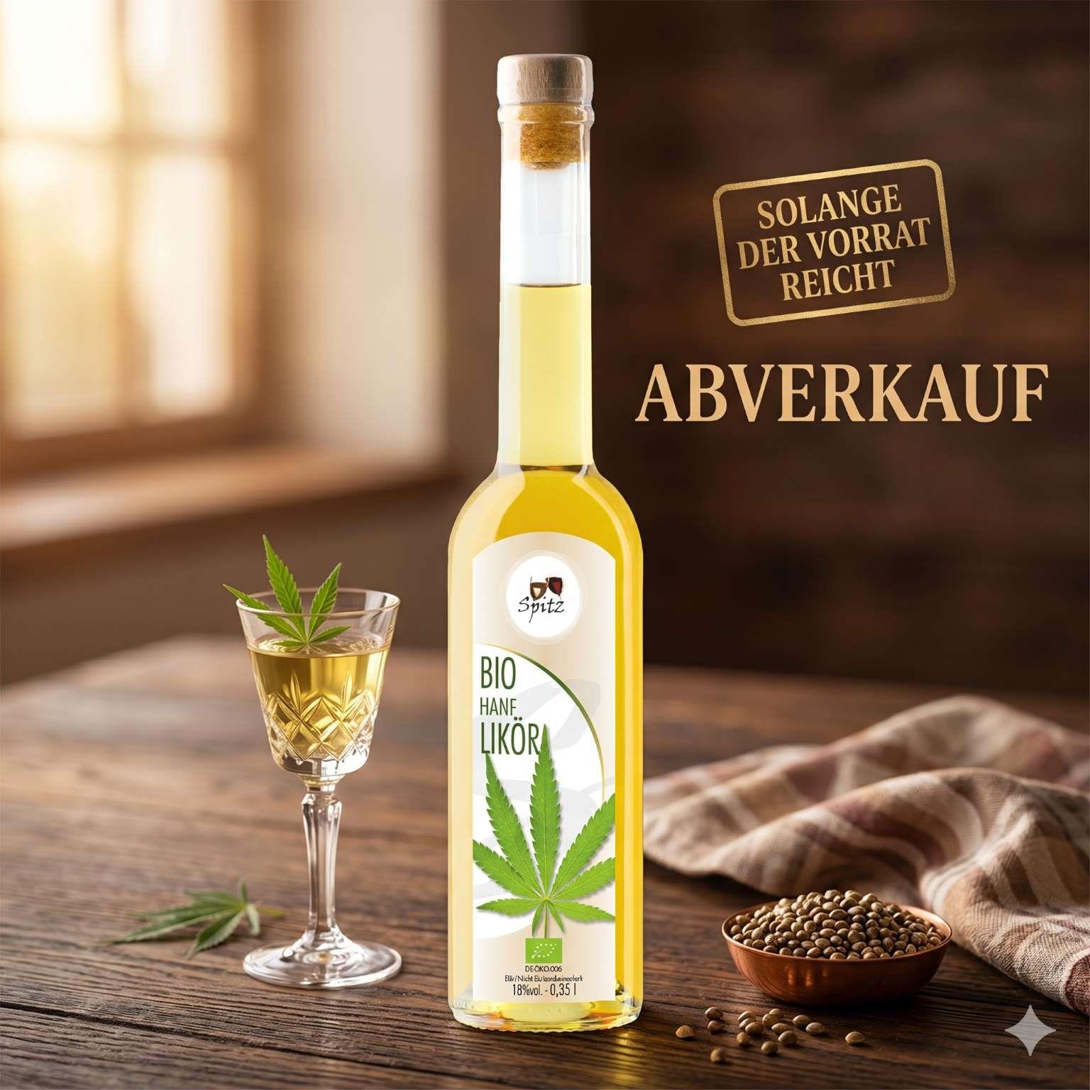 BIO Hanf Likör 0.35 l, 18 vol%