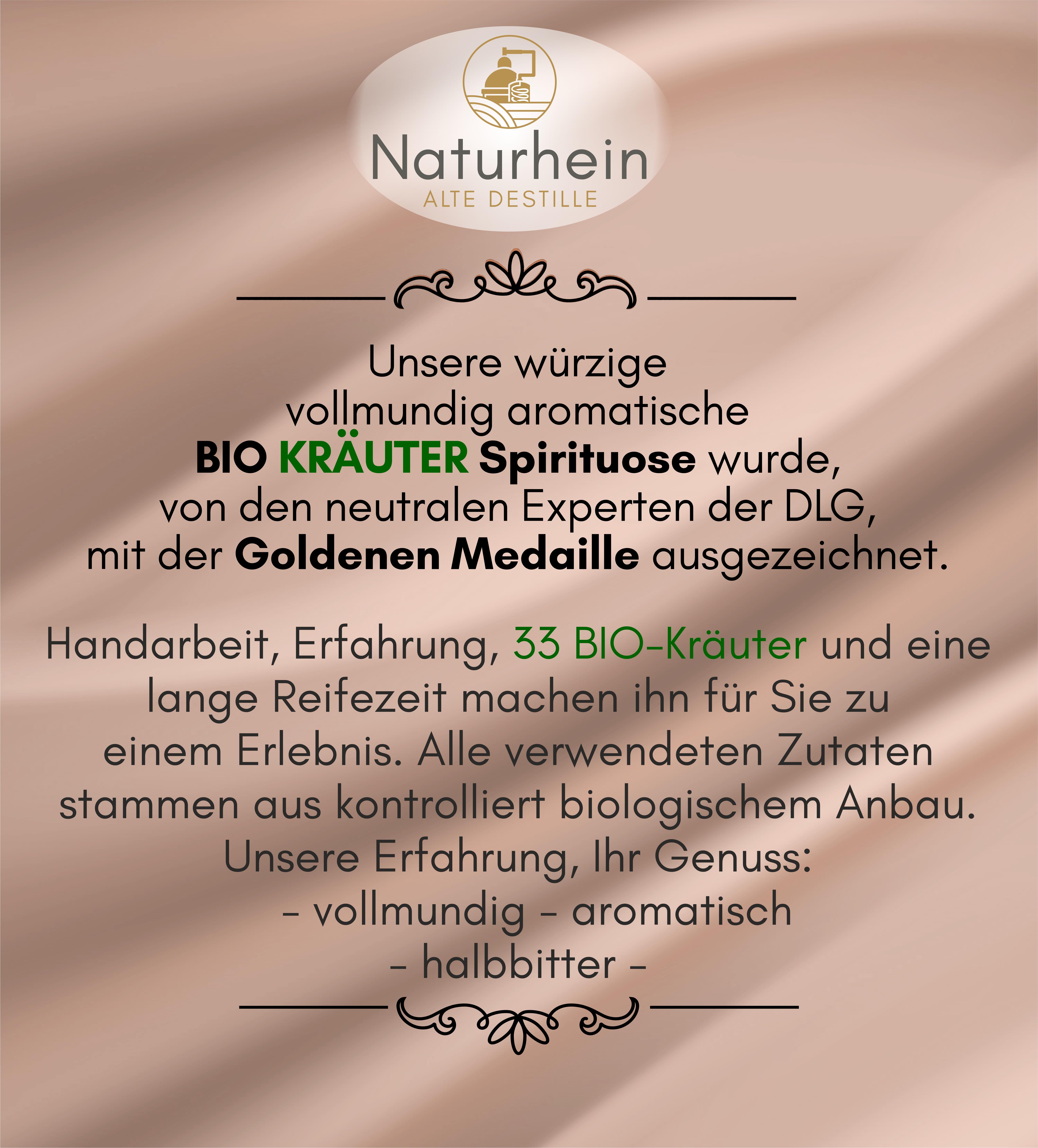 33 Bio Kraeuter 0.5 l, 32vol% 33 Bio Kraeuter 0.5 l, 32vol%