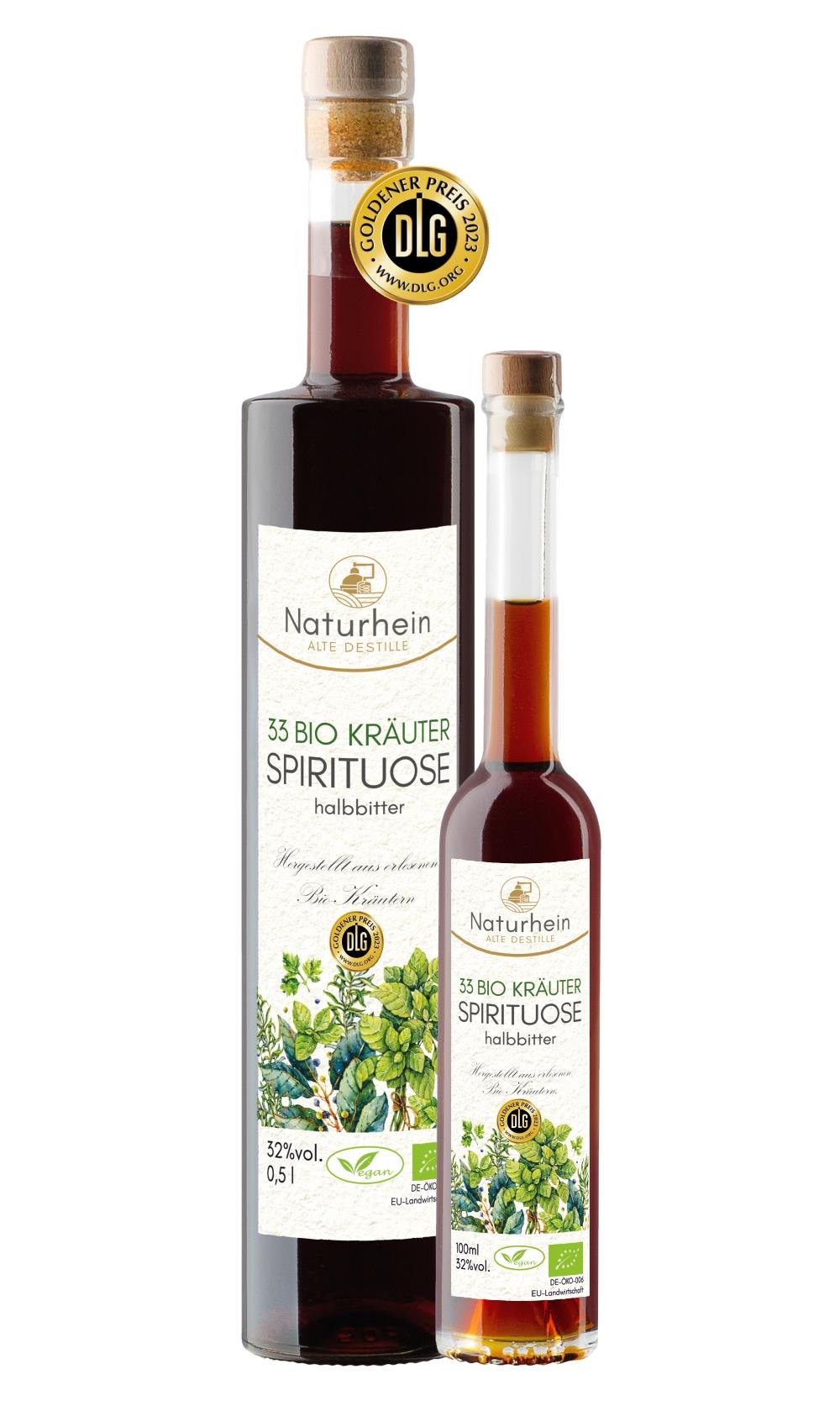 NR - 33 BIO Kraeuter Spirituose 0.5 l, 32 vol%