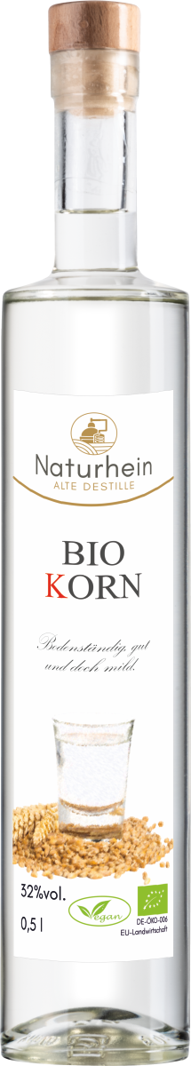 Veganer Bio Korn Spirituose Schnaps Veganer Bio Korn Spirituose Schnaps