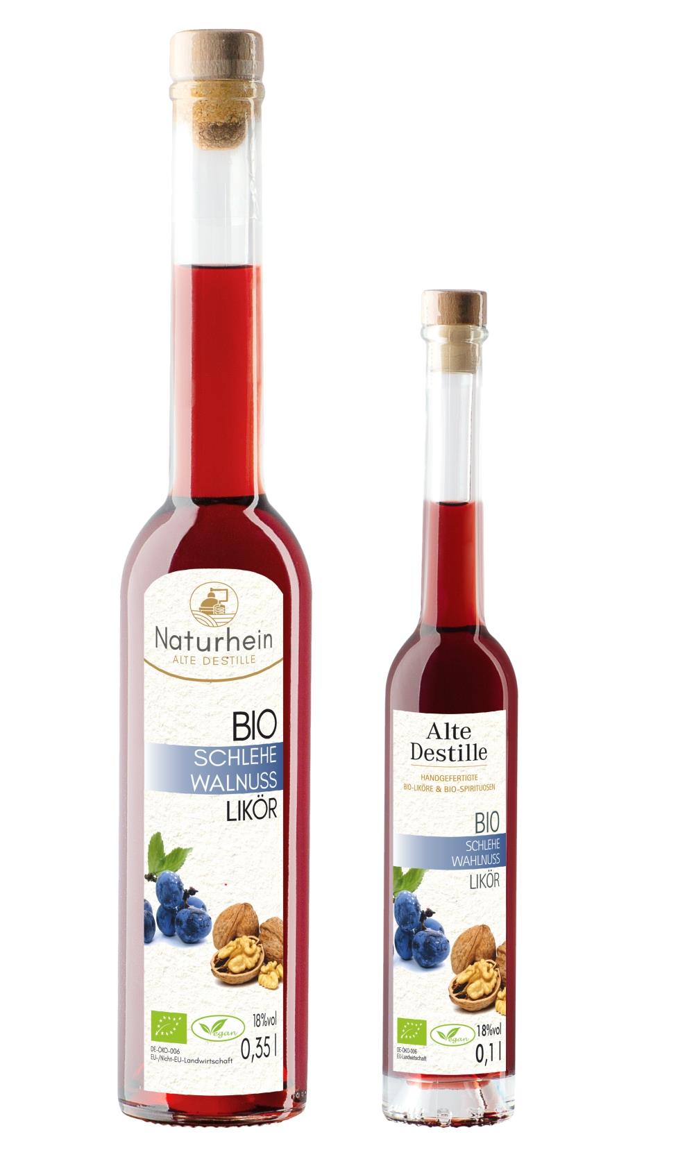Bio Schlehe-Walnuss Likör – harmonische Kombination aus Schlehe & Walnuss